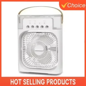 Summer Multifunctional Desktop Fan Air Humidifier Five-hole Spray Fan 3 In 1 Silent Air Cooler Portable Practical Cooling Fan